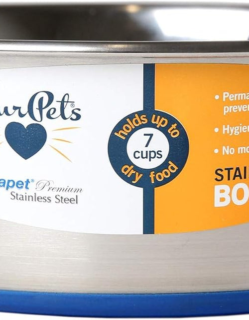 Load image into Gallery viewer, Durapet Dog Bowls, Dog Food Bowls &amp; Dog Water Bowls (Stainless Steel Dog Bowl to Replace Ceramic Dog Bowls) Large Dog Bowls, Dog Bowls Medium Sized Dogs &amp; Dog Bowls Small Size Dog
