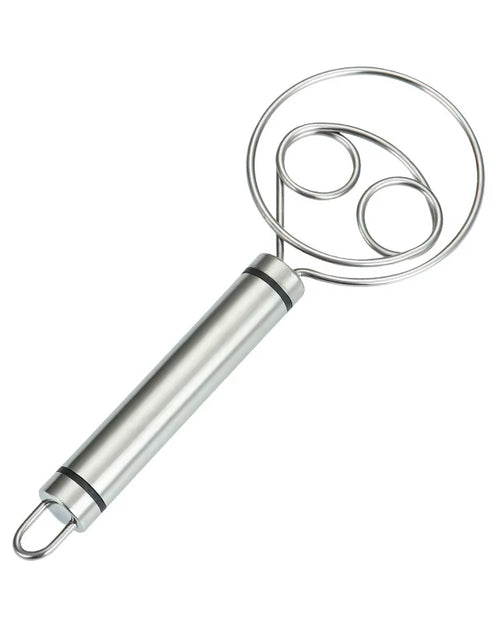 Load image into Gallery viewer, Baker’S Best Danish Dough Whisk – Dutch-Style Stainless Steel Hand Mixer for Effortless Bread, Biscuits &amp; Cakes
