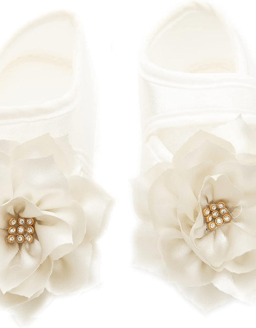 Load image into Gallery viewer, Newborn Baby Girl Lace Dress Set, 4Pc Outfit for Special Occassions
