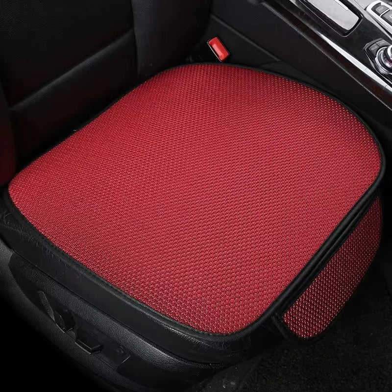 Ice-Silk Car Seat Cushion Pad,Universal Anti-Slip Drivers Seat Covers Protector,Breathable Comfort Auto Front Seat Cushion