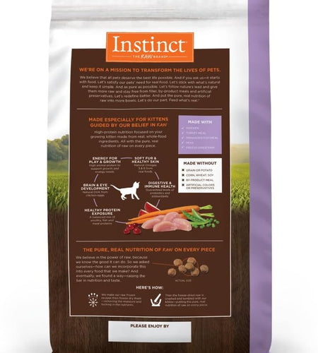 Grain Free Kitten Food, Original Kitten Recipe Natural Dry Cat Food or Wet Cat Food