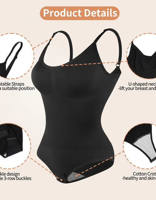 Load image into Gallery viewer, Shapewear Bodysuit for Women Tummy Control Body Shaper Snatched High Waist Body Suit
