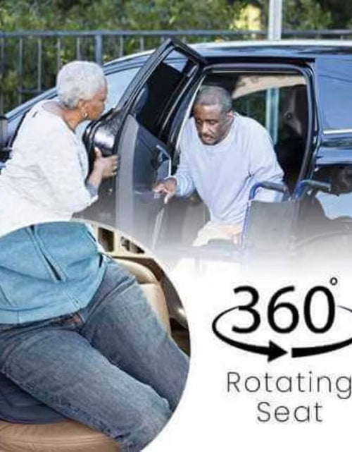 Load image into Gallery viewer, Spinease™ 360° Rotating Memory Foam Seat Cushion – Sit, Swivel &amp; Go with Zero Effort
