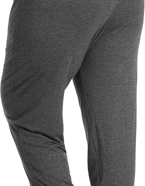 Load image into Gallery viewer, Women'S plus Size Casual Lounge Yoga Pants Comfy Relaxed Joggers Pants Drawstring with Pockets
