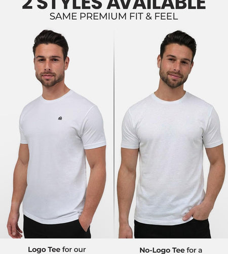 Men'S T-Shirts - Short Sleeve Crew Neck Soft Fitted Tees S - 4XL