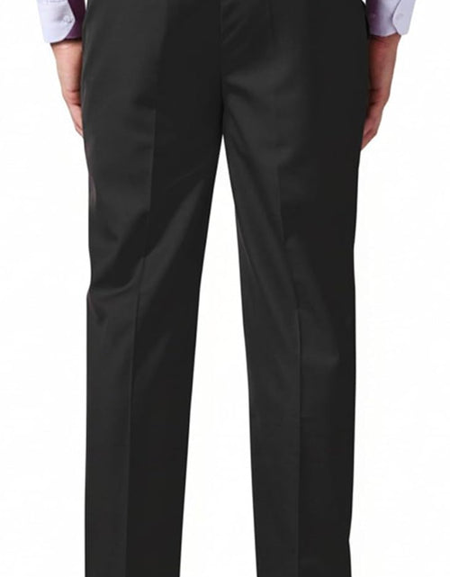 Load image into Gallery viewer, Mens Classic Slim Fit Fit Stretch Flat Front Slacks Dress Pants

