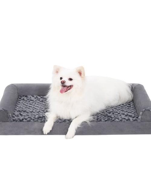 Load image into Gallery viewer, 29" Orthopedic Dog Bed for Medium Dogs with Waterproof Washable Cover and Memory Foam
