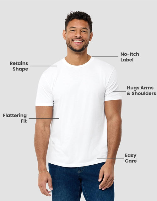 Load image into Gallery viewer, Men'S T-Shirts - Short Sleeve Crew Neck Soft Fitted Tees S - 4XL
