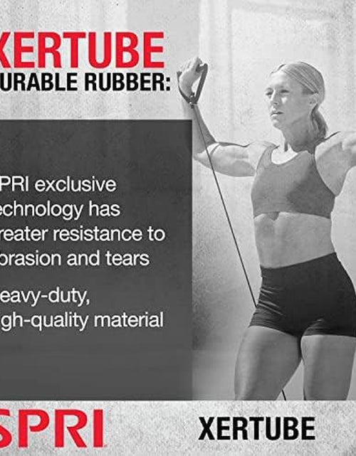 Load image into Gallery viewer, Xertube Resistance Bands with Handles – All Exercise Cords Sold Separately with Home Gym Fitness Door Anchor Attachment Option
