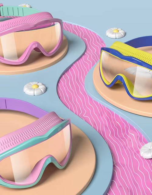 Load image into Gallery viewer, Aquachamp Kids Swim Set – Waterproof Anti-Fog Swimming Goggles &amp; Cap with Protective Case
