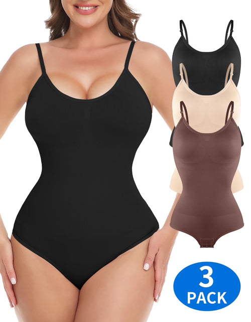 Load image into Gallery viewer, Shapewear Bodysuit for Women Tummy Control Body Shaper Snatched High Waist Body Suit
