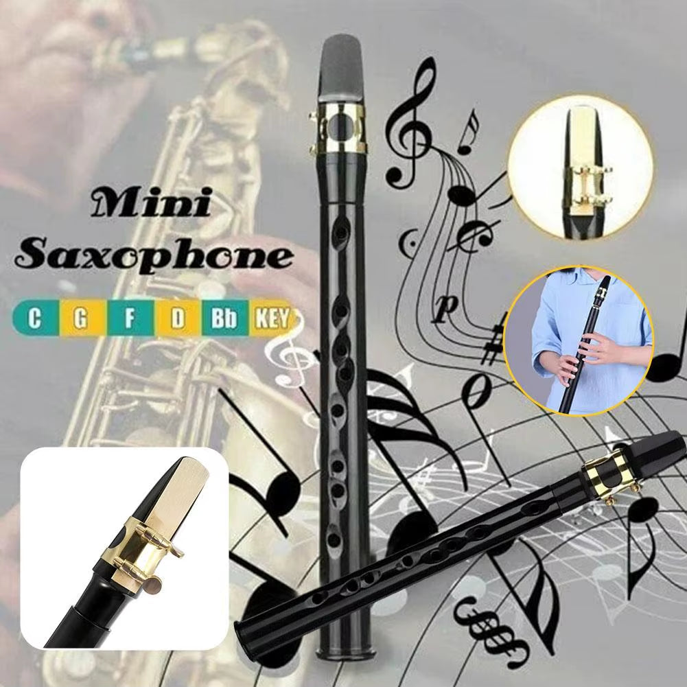 Pocketsax Mini – Portable C Key Saxophone for Beginners & Pros with Carrying Bag