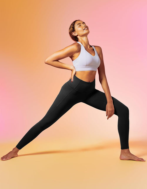 Load image into Gallery viewer, Leggings with Pockets for Women High Waisted Yoga Pants Women Tummy Control Workout Compression Running Leggings
